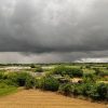 突然の雨雲