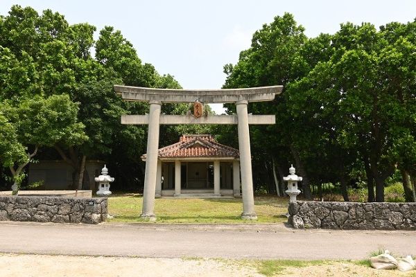 白保集落　マーザーオン真謝御嶽